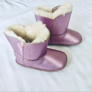 Toddler Uggs, Metallic Pink